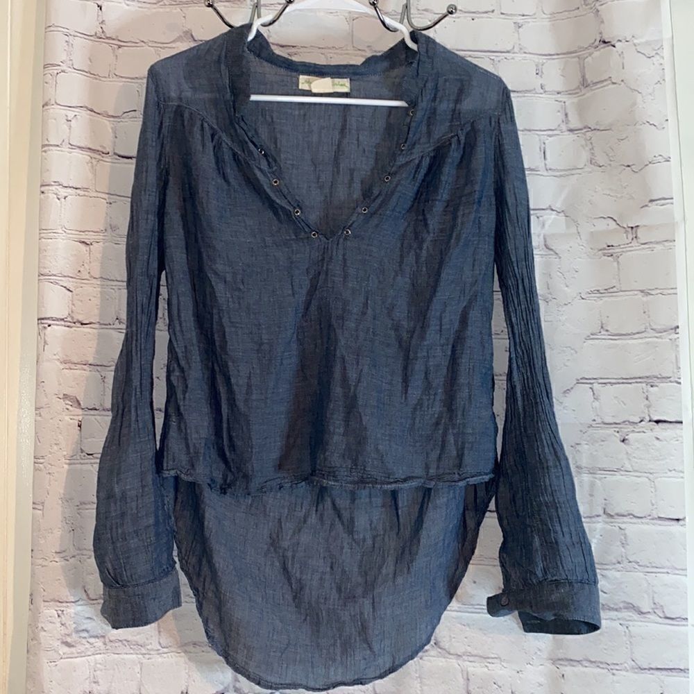 Long Sleeve Blouse   